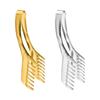 Thickened Stainless Steel Food BBQ Tongs Kitchen Steak Bread  Clamp Cake Meat Grilling Clip Serving Home Cooking Utensils