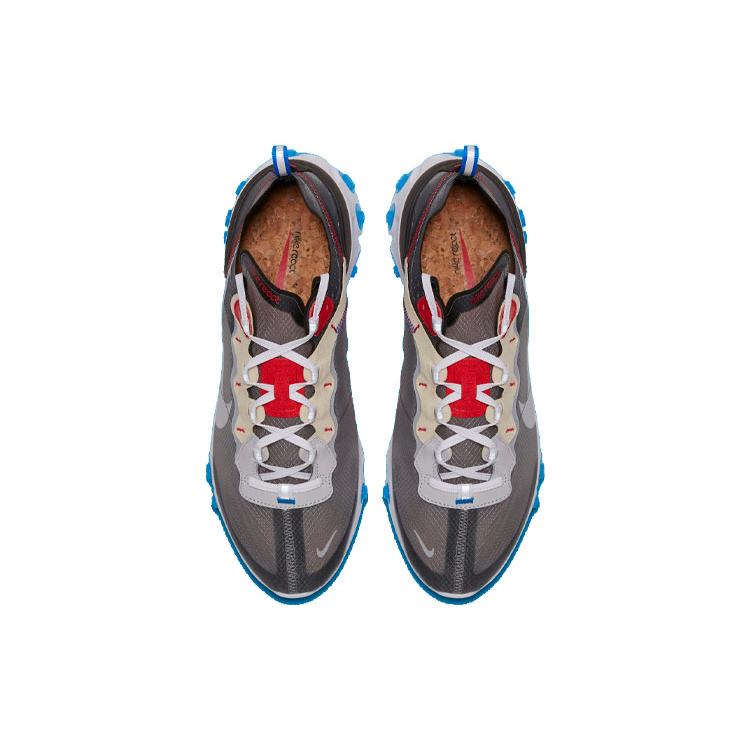 New Nike React Element 87 Dark Grey Photo Blue AQ1090-003