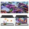 Background Poster Decorative Painting PVC Sticker Landscape Image for Aquarium Fish