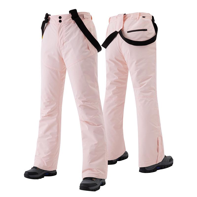 Unisex Winter Ski Pants: Warm, Thick, Windproof, Waterproof for Alpine Skiing & Snowboarding