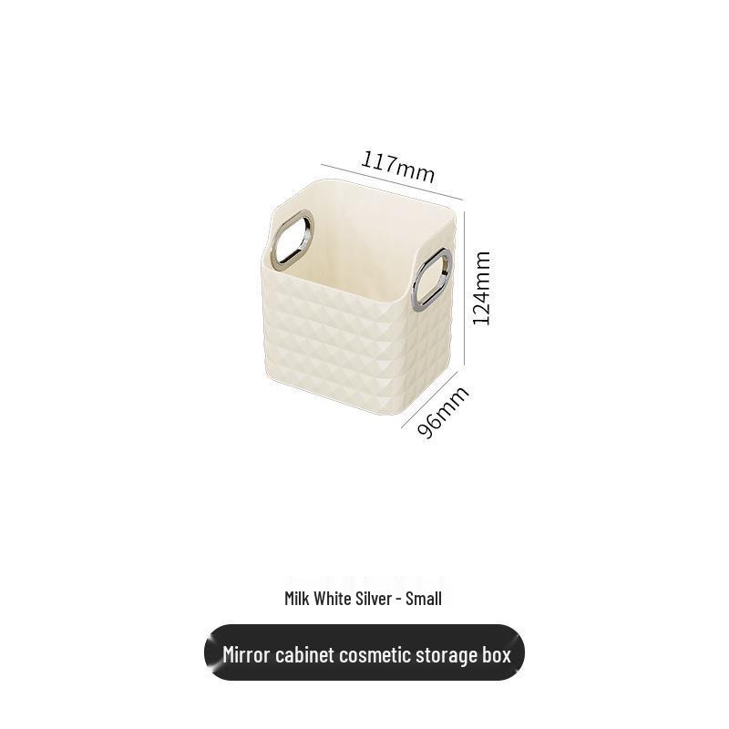 Luxury Mirror Cabinet: Bathroom Cosmetic & Skincare Storage Rack