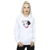 Disney Womens/Ladies 101 Dalmatians Dalmatian Head Hoodie