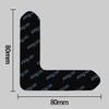 Non-slip carpet stickers for secure, traceless grip - washable, double-sided, no glue needed.