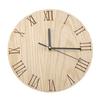 Wooden  Analog Display Decor Garden Hallway Outdoor Hanging Wall Clock (33cm)