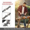 4/6/8/12/14/16 Inch Metal Chainsaw Chain Spare Parts Link Chainsaw Saw Chain For Electric Saw Accessories Wood Cutting