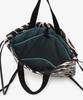 TH CITY KNAPSACK1085Uptown Raffia ZebraBlack