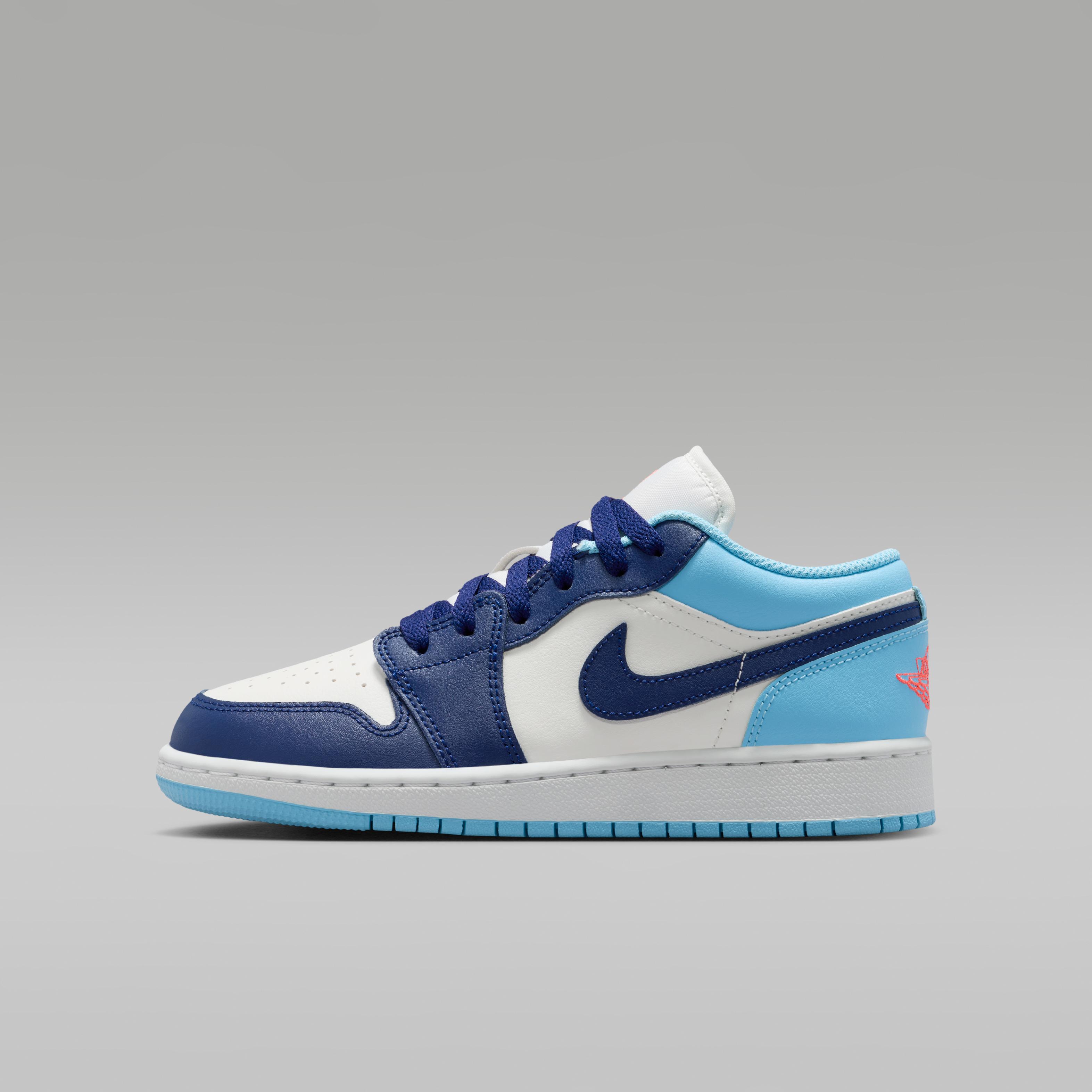 Jordan 1 Low Sail Blue Chill (GS) 37.5