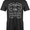 18 Years Matured To Perfection Birthday T Shirt Men Vintage Washed Soft Graphic Stretched Unisex Streetwear Slightly