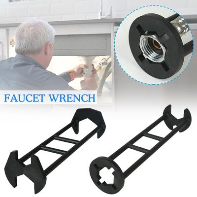 Multi Functional Faucet Installation Wrench Sink Water Pipe Angle Valve Maintenance Disassembly Tool Socket Tightening Artifact