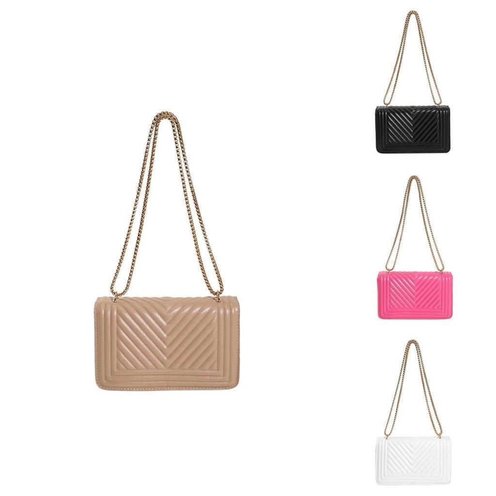 Fashionable Quilted Texture Pu Shoulder Bag For Women 2023 Summer Trendy