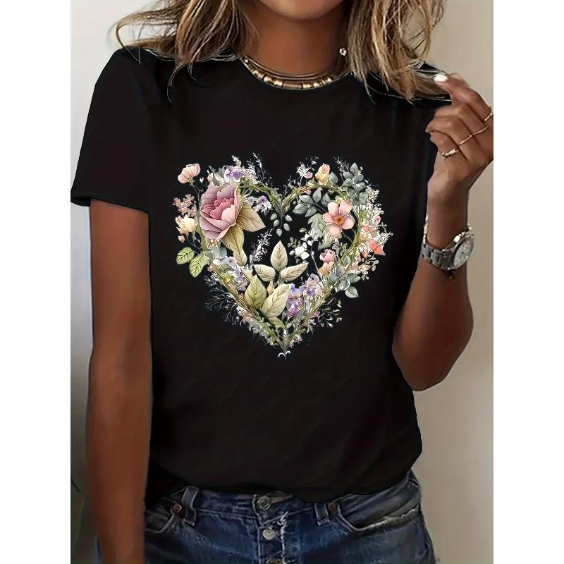 

Женская повседневная футболка с коротким рукавом, европейский размер S чёрный