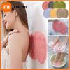 Silikon Geri Ovmak Fırça Banyo kaymaz Yıkama Ayak Pedi Masajlı Duş Mat Enayi Banyo Masajı Ayak Peeling Fırça Pedi