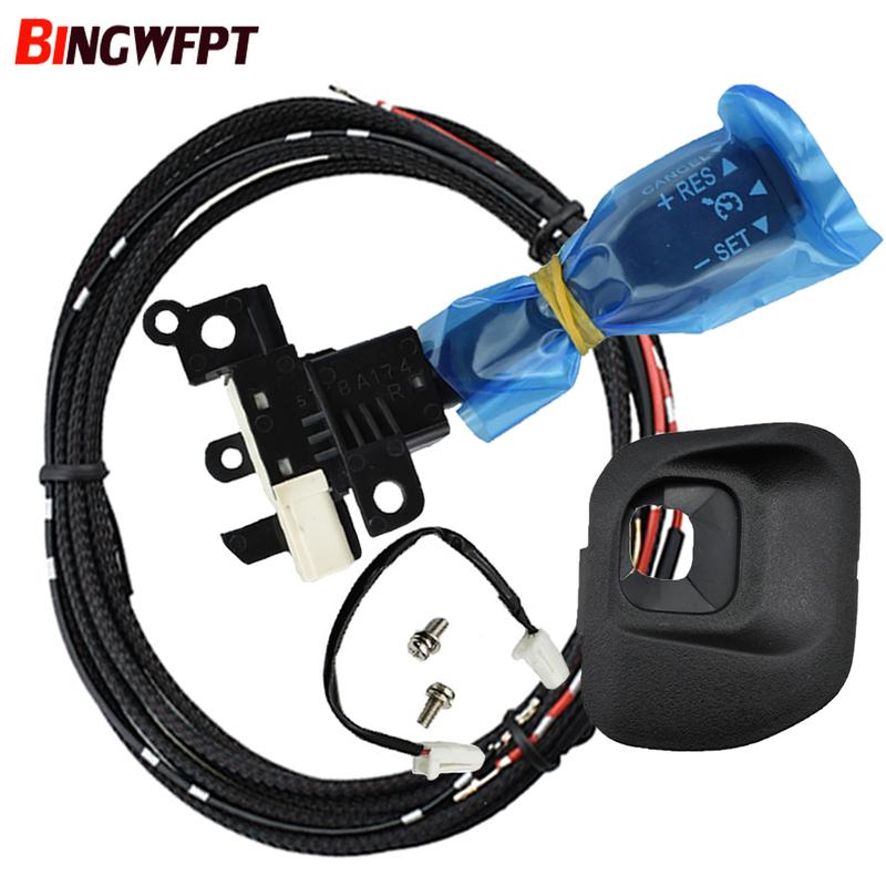 Cruise Control Switch 84632-34011 84632-34017 84632-0F010 45186-47030-C0 Steering Wheel Cover for Toyota Prius 09-15
