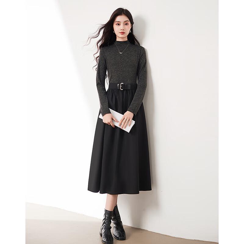 

Simmering Years Elegant Long Sleeve Dress L