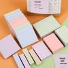 Morandi Color Tearable Sticky Notes, Student Stationery Index Tabs & Memo Pads