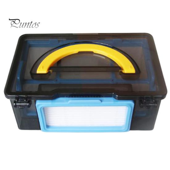 

Пылесборник для пылесоса. Простая установка. Практичный прозрачный пылесборник для ILIFE V3/v5S/v5s Pro. синий