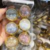 6Colors Holographic Sparkling Nail Glitter Mermaid Sequin NailPowder Iridescent Laser Flakes Fairy Eyes Nail Decoration Manicure