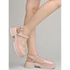 Shoetopia Round Toe Peach Pumps Bellies For Women & Girls-Eu37