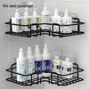 No-Drill Bathroom Corner Shelf, Wall-Mounted Storage Rack for Toilets, Washstands, and Dormitories