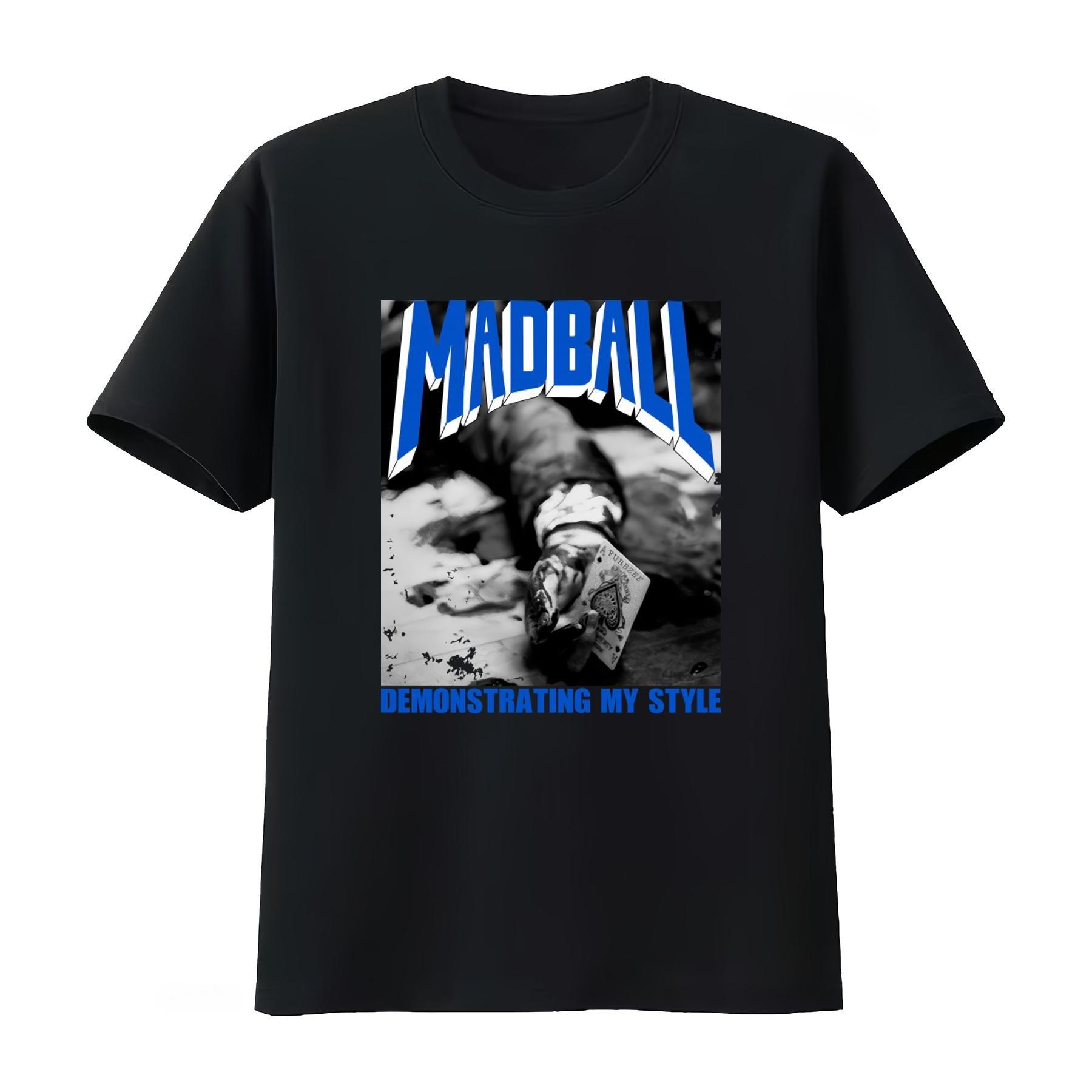 Madball T Shirt Nyhc Hardcore Style with Agnostic Front Sheer Terror Hatebreed Skarhead Prints Demonstrating My 2026 Summer Tee S