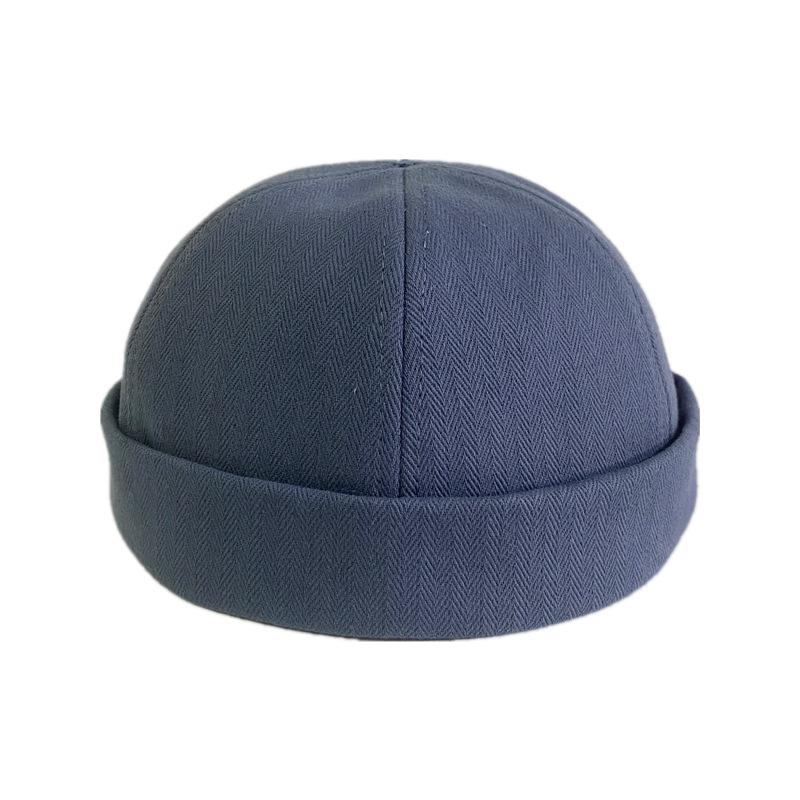 Chessboard hat plaid bucket hat sun protection trendy brand female hip hop street black and white folding sun hat