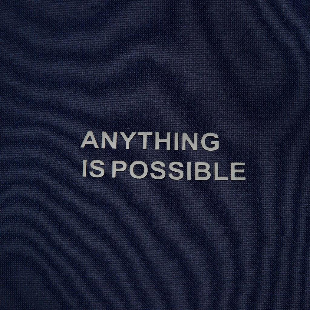 Li Ning Sports Lifestyle Series Loose Casual Fashion Round Neck Logo Sweatshirt Unisex sweatshirt AWDVC65-5