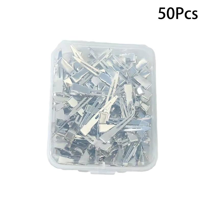 50Pcs Edge Clip Hairpin Hair Roots Positioning Clip Accessories Duck Beak Clip Hairpin Hair Styling Tools Hairdressing Tools