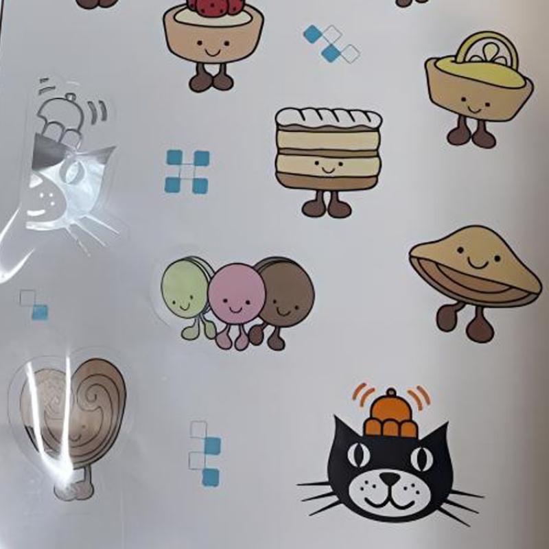 JELLYCAT Fun Food Series Paris Limited Sticker IP Goods
