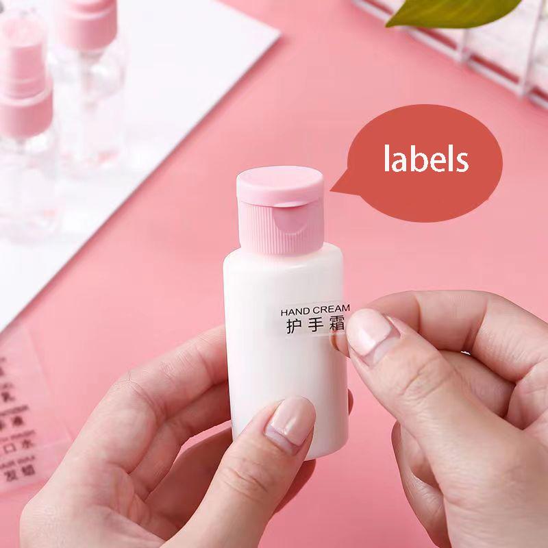 Set de 11 sticle de călătorie pentru articole de toaletă, recipiente portabile de călătorie pentru șampon, balsam, loțiune, gel de spălat pentru corp, cosmetice de frumusețe