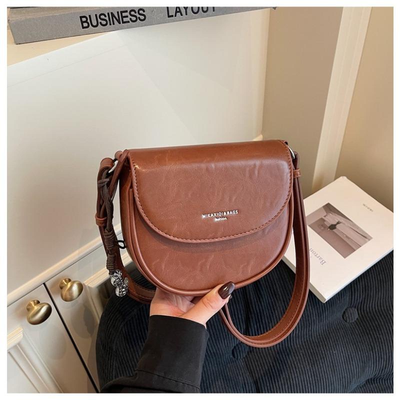 Saddle Bag Women's Messenger Bag Bag New Trendy Girl Summer Simple Fashion Shoulder Bag Women