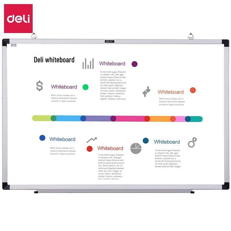 Deli Wall-Mounted Magnetic Whiteboard