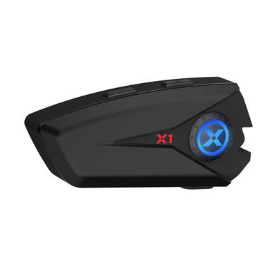 X1 Motorrad Bluetooth 60 Stunden Dauerbetrieb IP65 Helm Geräuschunterdrückung 40mm Stereo Technische Standards Japanische Sprachführung Intercom, V5.3,
