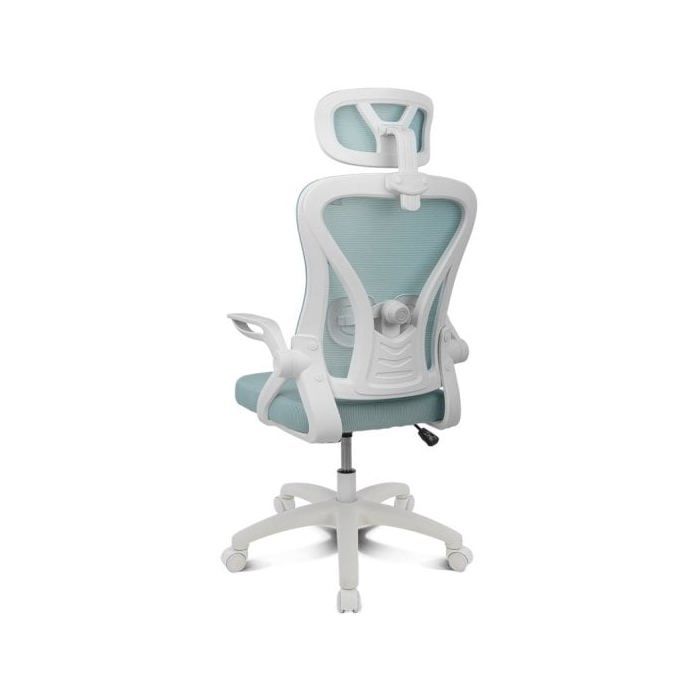 Silla gaming Drift DRAIR35 Turquesa respaldo de malla reposabrazos ajustables 120 kg