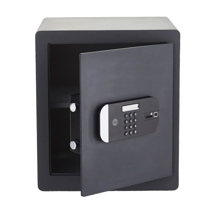 Coffre-fort - yale - fingerprint - motorisé - ignifuge - 44 litres