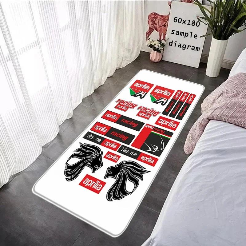 Living Room Rugs A-Aprilia Motorcycle Carpets Entrance Doormat Floor Mats Carpet Anti Slip Mat Home Rugs Kitchen Hallway Decor