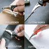 Portable Multifunctional Knife Foldable Parcel Knife with Hook Cutting Rope Emergency Survival Tool