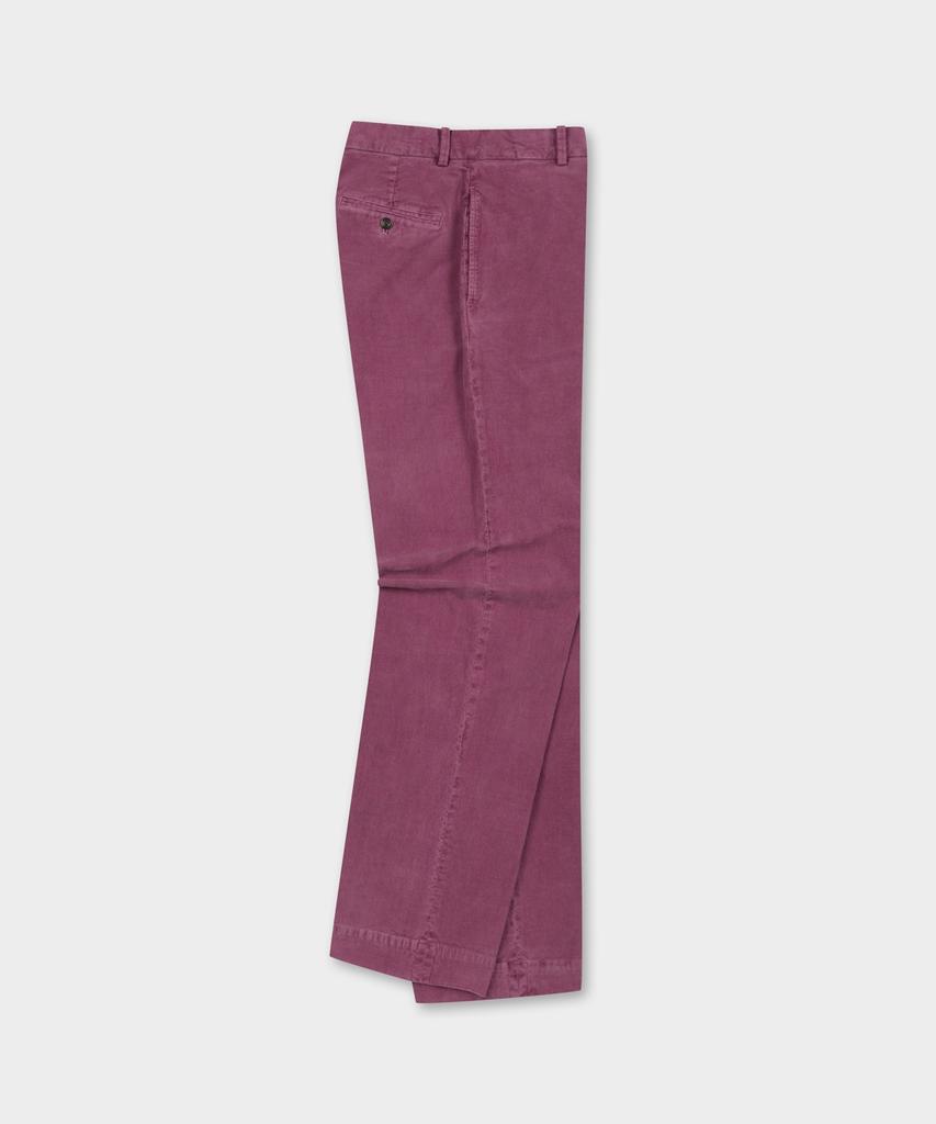 Pantaloni Chino in Velluto a Coste Brooks Brothers, Vestibilità Ampia, Tinto in Capo (Rosa) (Bbpcmnf405)