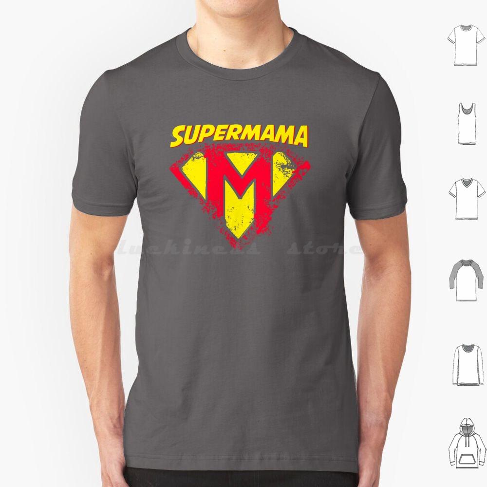 Super Mama T Shirt 6xl Cotton Cool Tee Supermama Super Hero Volar Super Mom Super Mama Comic Manga Freak Mom Mothers Day
