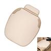 Automotive Flax Seat Cover Protector with Moisture Wicking Properties Vehicle Seat Cushions for Extended Driving Comfort