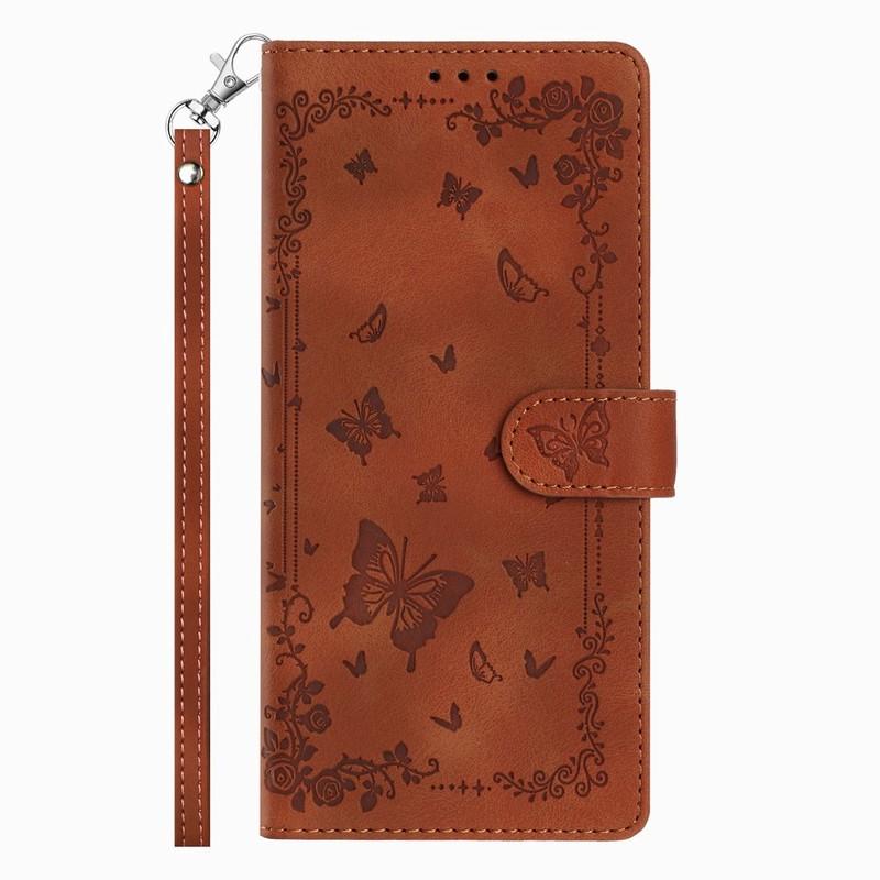 

Cute Garden Case For Samsung Galaxy A21S A20 A20E A22 A23 A24 A25 A25E A26 A30 A30S A32 A33 A34 A35 A36 5G Wallet Phone Cover For Galaxy A20