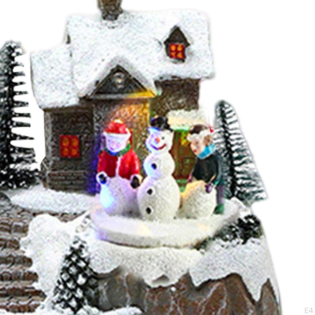 Christmas Musical Lights, Classical Movement, Party Favors, Snow Scene, Display for Lovers,