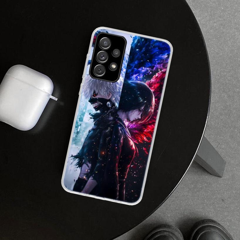 Ghoul Tokyo Touka Kirishima Phone Case Cover for Samsung Galaxy A12 A22 A32 A52 A72 A02S A51 A50S A31 A20S A10S Note 20 Ultra 10