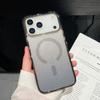 Bling Glitter 17 Pro Max Magnetic Clear Case for IPhone Air 16 15 14 13 Pro Max 17Pro Ins Wireless Charging Gradient Soft Cover