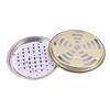 Metal Iron Mosquito Box Coil Holder Coil Repellent Incense Rack Plate With Cover