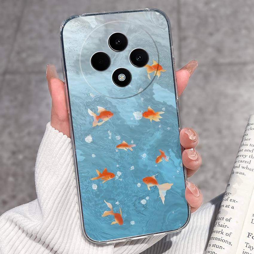 For OPPO F27 F29 F21 F19 F17 F11 Pro F15 F7X Phone Cover Cute Panda Piggy Patterns Transparent Ultra Thin TPU Premium Protection Case For OPPO Housing