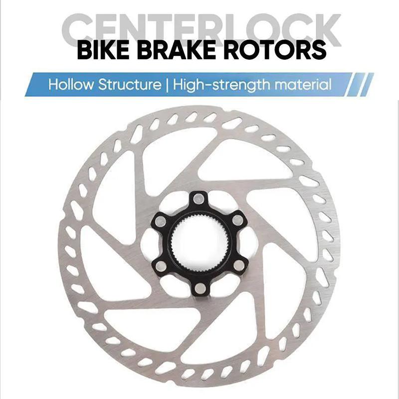 160/180/203MM Centerlock Brake Rotor CENTER LOCK Mountain Bike Brake Disc Rotor 1/2PC Road Bike Heat Dissipation Disc Rotors
