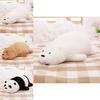 We Bare Bears Pillow Cartoon Bear Grizzly Bear Panda Soft Stuffed Plush Toy Doll Adorable And Cuddly