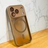 Magnetic Translunt Phone Case For iPhone 17 Air 16 15 14 13 Pro Max Plus Lens Protection For Magsafe Wireless Charging Cover