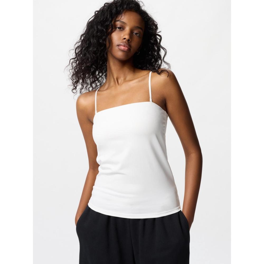 

Uniqlo Airism Cotton Bra Tube Top 00 WHITE/WOMEN XS