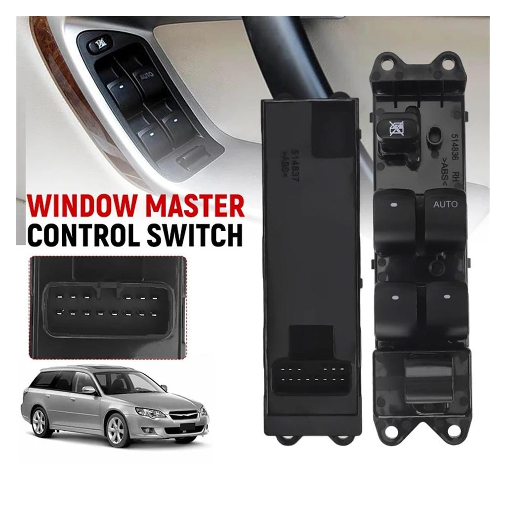 Hauptschalter für Fensterheber, kompatibel mit Subaru Legacy Outback 2004 2005 2006 2007